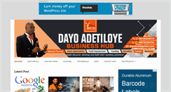 Desktop Screenshot of dayoadetiloye.com